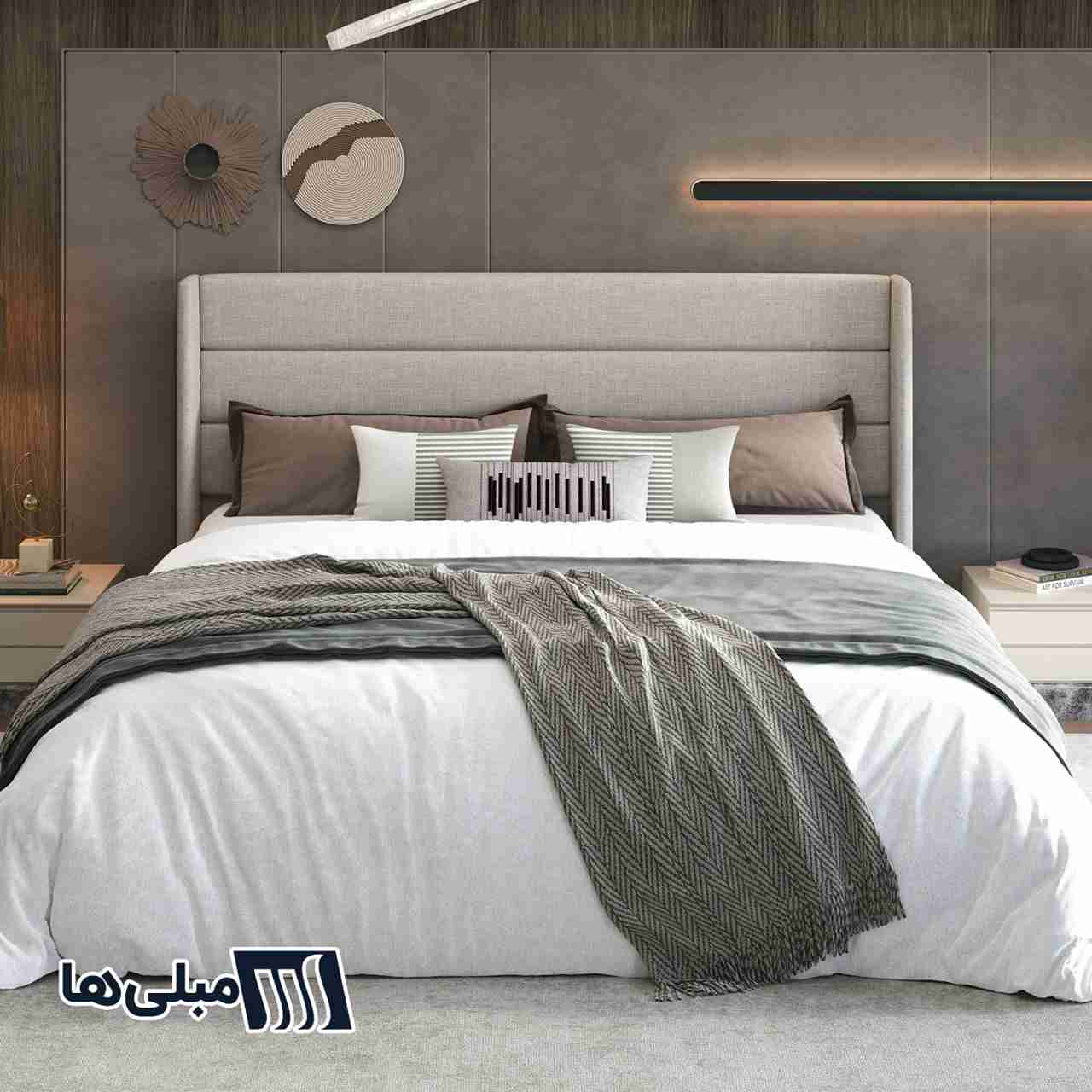 تخت خواب دونفره مدل لونارا